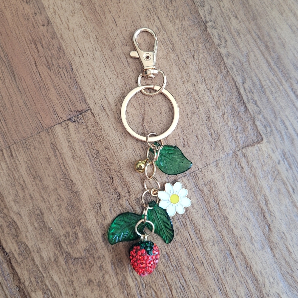 New Gold Tone Purse Charm